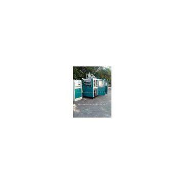 Plastic thermoforming machine
