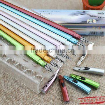 Cute Novel Cartoon Fast Train Shape Promotional Gel Pen for School Kids photo-3