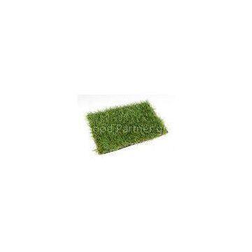 Polyethylene Fake Turf Grass / Ornaments Synthetic Grass 30mm Dtex9500