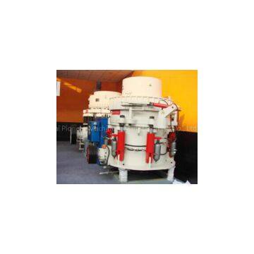 Machine operation detail of hydraulic cone crusher