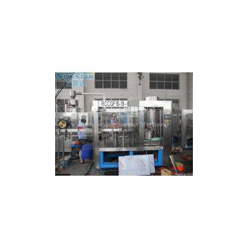 glass bottle washer,filler and capper monobloc(fruit juice hot filling machine)