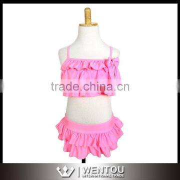 Wholesale Kids' 2 Piece Baby Girl Swimwear