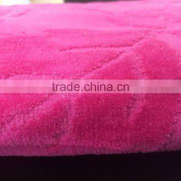 Custom Plain Dyed Jacquard velour cotton bath towel