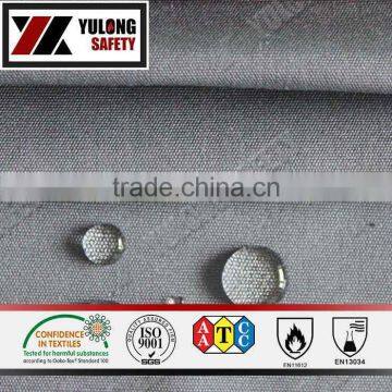 Soft High Quality Short Delivery Time Poly Cotton Water And Oil Proof Fabric Used In Safety Garments