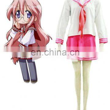 Rose-team Fantasia Anime Cosplay Made Lucky Star Girls School Uniform Cosplay Costume