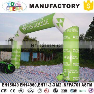 Giant PVC Advertising Inflatable Finish Line Arch With Logo Printing Customized Made photo-6