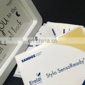 Guangzhou Factory Produced Pearly Film Illuminated Label,customized Specification Paper Self Adhesive Sticker Printing photo-2