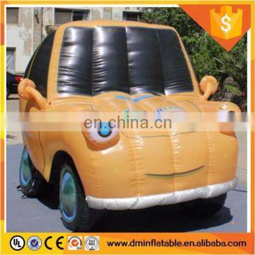 White custom shape inflatable car, advertising inflatable car, inflatable coupe model