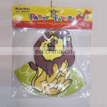 animal shaped paper hat for party HTA-2