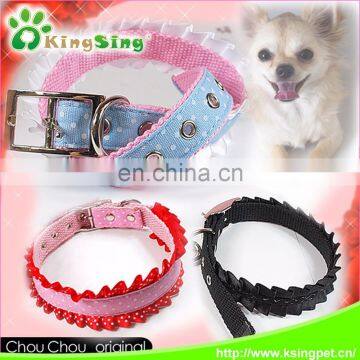 bling bling pet collar Beauty lace collar&leash