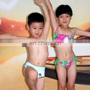 Two Piece Girl Kids Beachwear