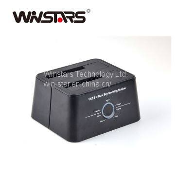 Winstars USB-C Dual Bay Docking Station for 2.5&3.5 photo-5