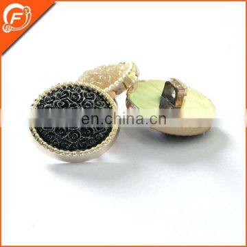 new style 3d flower shank combined button for garment