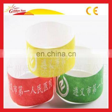 Wholesale Professional Cheapest Price Adult Size Tyvek Wristband