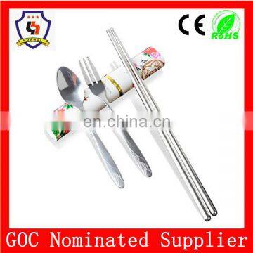 retractable travel cutlery set spoon fork chopsticks/ convenient and easy-to-carry (HH-spoon-115)