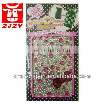 Newest Colorful Cell Phone Jewelry Sticker (ZY2-043)