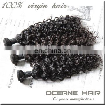 New arrival cheap top quality afro kinky curly 100% indian human hair extensions