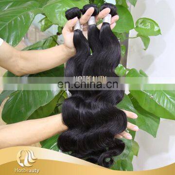 Raw Unprocessed Peruvian Hair Virgin hair Body Wave 8" inch 30 Inch