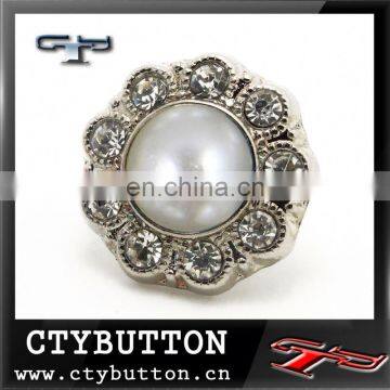 CTYRB-0 (374)custom big pearl garment buttons in china