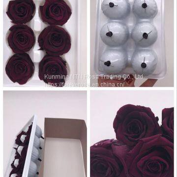 Preserved Rose Flowers for Wedding Decoration Flower Arrangement photo-4