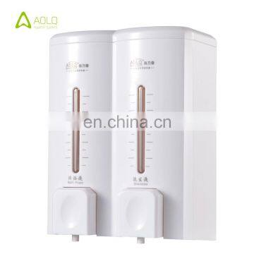 Bath Foam + Shampoo Soap Dispensers Bath Center Beaty Salon Health Club Hotel Double Soap Dispenser