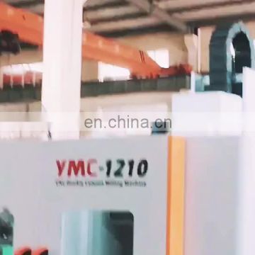 High Cost-Effective YMC-1210 Model CNC Double Column Milling Machine Center with TAIWAN or JAPAN CNC Controller