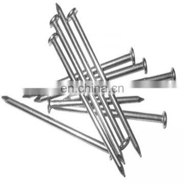 coil quenched galvanized fluted steel nails/concrete cement steel nails