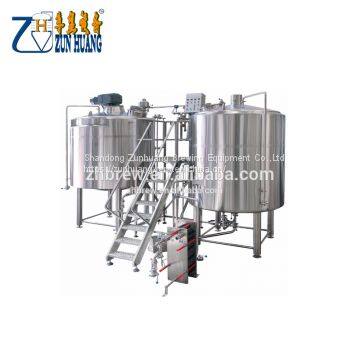 Hot Sale 500L 4 Vessels System Beer Brewing Equipment Beer Making Machine for Micro Brewery