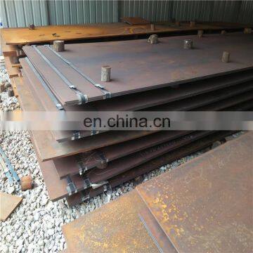 Q345A hot rolled technique and high strength wear steel plate special use for machinery