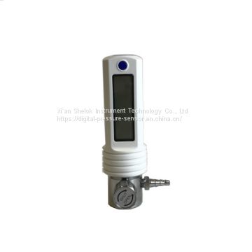 Pure oxygen inhaler flow meter for oxygen concentrator