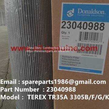 TEREX 23040988 ФИЛЬТР TR100 TR60 TR70 MT4400AC НЕДОРОЖНЫЙ ЖЕСТКОЙ ГРУЗОВИК-ДВИЖИТЕЛЬ ГОРНОДОБЫВАЮЩЕЙ ПРОМЫШЛЕННОСТИ ТРАНСМИССИЯ