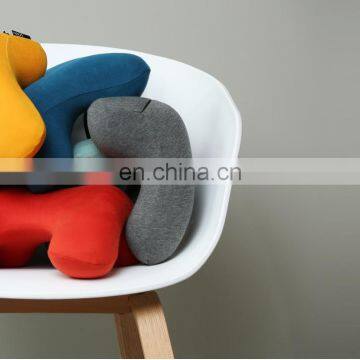 Amazon Hot Sale Sleeping Pillow Slow Rebound Pressure Ice Silk Memory Foam Travel Couple Arched Shaped Arm U Shaped Pillow photo-5