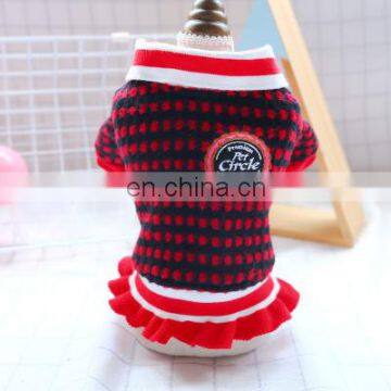 Small-breed Dog Pet Dog Cat Skirt Ruffled Skirt Dress School Uniform Dress Puppy Apparel Clothes photo-5