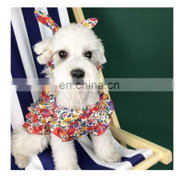 Summer Thin Lovely Princess Dog Dress Schnauzer Pomeranian Pet One-piece Dress photo-2