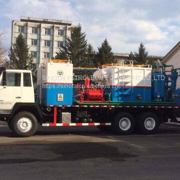 Flushing Fluid Truck for Oilfield for Water Saving and Oilfield Stimulation