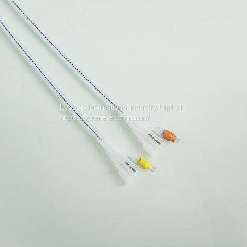 Three Way Urinary Catheter , Medical Silicone 3 Way Catheter photo-2