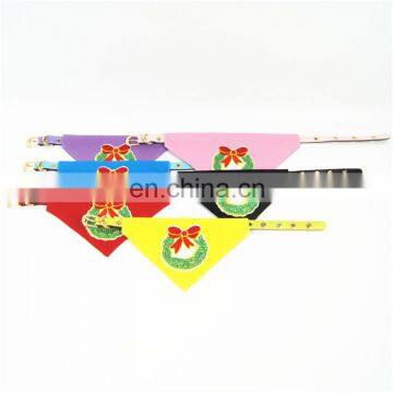 Multiple Colors Plain Dog Bandanas Custom Print Logo photo-3