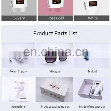 2020 Newest Portable Ipl Laser Hand Device Air Cooling Hair Removal photo-7