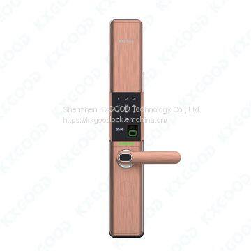 Auto-Sliding Cover Smart Fingerprint Lock for Home Safe KXG-F5