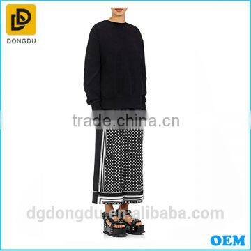 2016 Spring Fashion Wholesale 100% Cotton Long Sleeve Plain Women Blank Hoodies photo-3