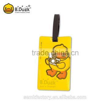 B.Duck Indestructible Funny Cool Luggage Tags photo-2