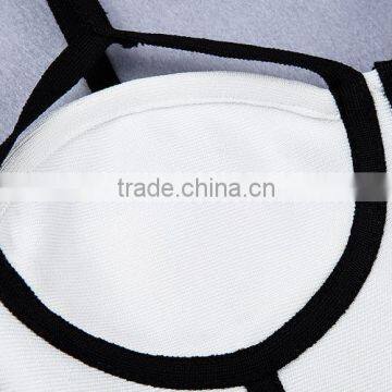 Summer Dress 2015 New Fashion Women Strap Blue Beige Black V Neck Strap Women Sey Mini Evening Party Bandage Dresses Bandage Bod photo-6