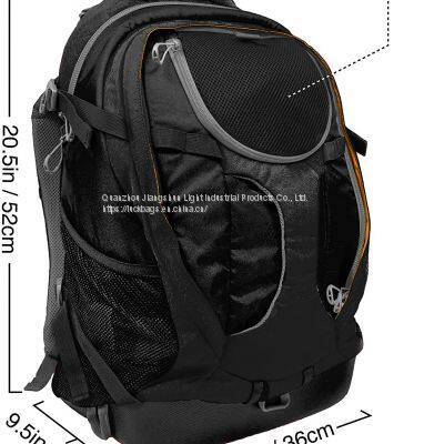 Waterproof Bottom airline approved dog cat carrier bag folding pet backpack