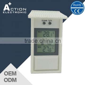 Full Color Wall Clock With Temperature Display photo-2