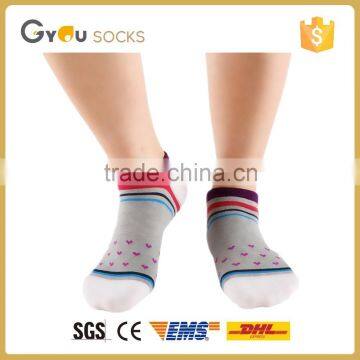 Customized ankle cotton socks/ colorful comfortable women underwear