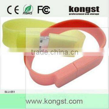 Bracelet Bulk 1GB USB Flash Drives,Colorful Waterproof USB Bracelet,promotional Waterproof Silicone Wristband USB Flash Stick photo-3