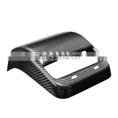 Factory Outlet Rear Exhaust Vent Air-vent Outlet Cover Frame For Tesla Model 3 Accessories Real Carbon Fiber