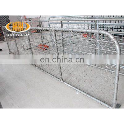 Factory Supply Simple Galvanized Farm Iron Pipe Gate photo-2