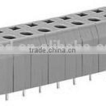 Pitch 7.62mm 300V 10A 2P-24P Spring Terminal blocks Screwless terminals