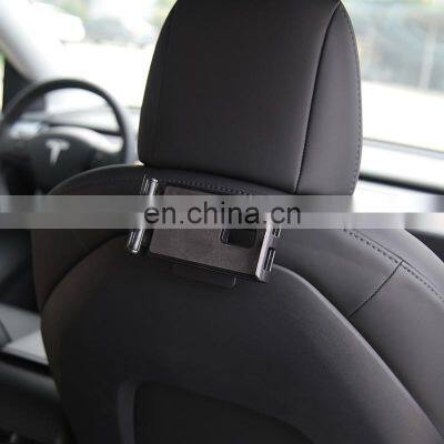 Hot Sales Car Accessories Car Hooks Car Seat Back Hooks With Phone Holder for Tesla Model y